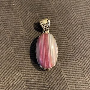 Botswana agate pendent